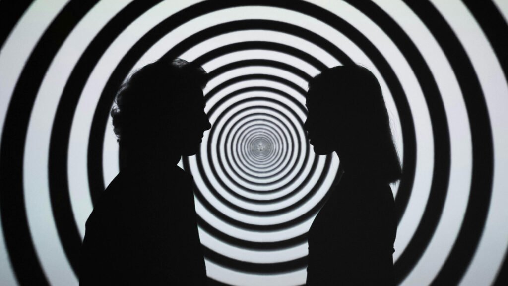 a couple trying hypnosis together