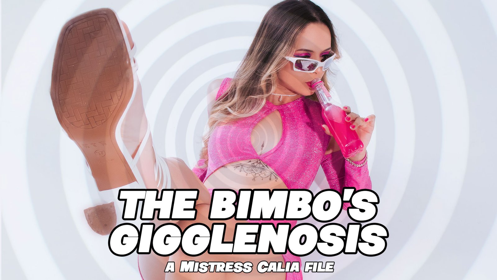Hypnotized by a Giggling Bimbo