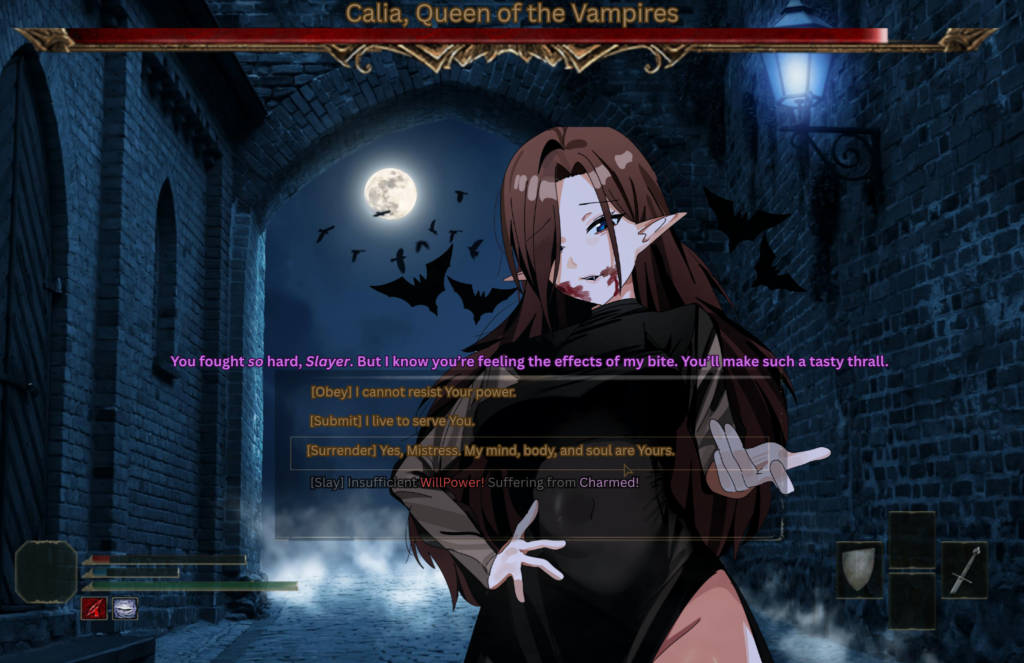 vampire femdom hypno manip